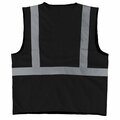 Game Workwear The Workzone Vest, Black, Size 4X/5X I-35E